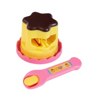 Jouet de simulation de pudding aux fraises pour enfants, ensemble de jeu de cuisine interactif, jeu de rôle éducatif, cadeau