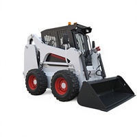 Chargeuse compacte diesel 1605A de 0,55 m³ avec une masse opérationnelle de 4260 kg et une charge nominale de 1600 kg