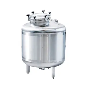 Industrial Storage Tanks Stainless Steel Hot Water Storage Tank 100000 50000 Liter Liquid Chemical Acid Horizontal Vertical Tank