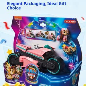 Nouveau modèle de jouet en PVC Lipperti : Véhicule de patrouille moto de sauvetage transformable pour bébé, inspiré du film de l'exploit héroïque de l'équipe Wangwang - Product Image 5