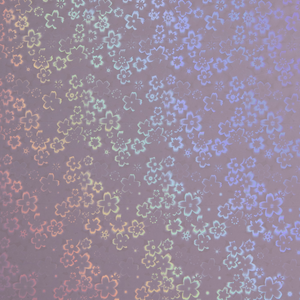 Mềm A4 Kích thước Holographic Sticker giấy flexography dính không thấm nước cầu vồng lớp phủ rõ ràng lạnh cán tấm phim - Product Image 5