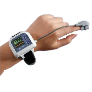 Misuratore di ossigeno a impulsi di ossigeno nel sangue Spo2 con punta delle dita portatile misuratore di ossigeno pediatrico per adulti