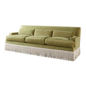 Canapé à franges <span class=keywords><strong>de</strong></span> style américain pour salon, canapé 3 places, canapé <span class=keywords><strong>de</strong></span> réception pour chambre d'hôtel, canapé-lit pour chambre à coucher avec pompons - Product Image 2