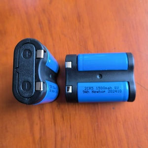 Sin litio recargable LiMN02 primario Pilas Cr123a <span class=keywords><strong>Cr2</strong></span> 2cr5 Baterai Ion de litio 2cr5 Batería 6V 1300mAh 1500Mah - Product Image 2