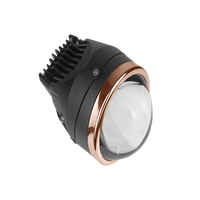 301AT Lampu Proyektor LED 3 Inci Tiga Warna 110W Hi/Low Beam Lampu Kabut 12V-24V Baru 11000 Lumens untuk Chr Hikari