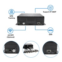 Enregistreur vidéo mobile 8 canaux 1080P DVR 4G GPS H.265 MNVR 4G WiFi GPS ADAS DMS MDVR pour bus/camions/véhicules
