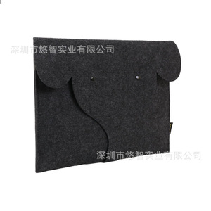 Étui pour tablette en feutre, motif éléphant stylé, étui de protection pour produits électroniques, personnalisable. - Product Image 3