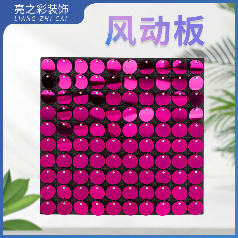 Round mirror Rose Red