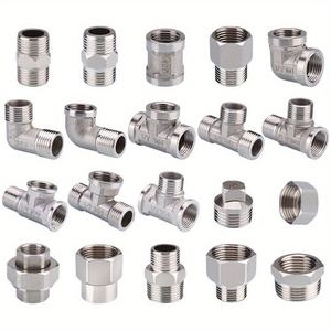 Npt Bsp 1&quot;2&quot;3&quot;4&quot; Stainless Steel Tube <strong>Fitting</strong> Control Elbow Nipple Joint Adapter Couple Female Male Water Pipe <strong>Fitting</strong> - Product Image 1