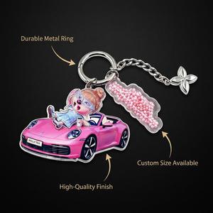 Metal Keychain, Anime &amp; Cartoon Enamel Key <strong>Ring</strong> for Souvenirs, Gifts, Fans &amp; Promotional Accessories - Product Image 4