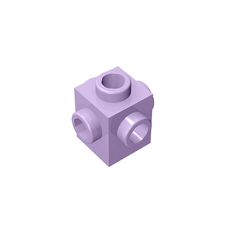 Building block 4733, specially made 1x1 stud with small particles on ...