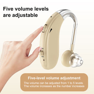 Audífono Recargable BTE Exclusivo para Personas Mayores con Pérdida Auditiva, Adultos y Niños, Dispositivo de Compensación de Sonido para Uso Diario, Ajuste Cómodo - Product Image 5