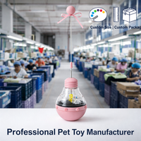 Juguete para Gatos OEM con Varita Estimulante y Dispensador de Premios Ajustable, con Opciones de Color, Tamaño y Empaque Personalizables para Programas de Marca
