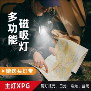 Lampe frontale LED Jd H237, portée 100-199 m, haute luminosité, rechargeable, lampe de travail - Product Image 4