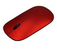 Mouse Komputer Optik Nirkabel 2.4GHz Mini LED USB Berkualitas Tinggi, Murah, Laris, Senyap, 3 Tombol, Bahan ABS, 1200 DPI