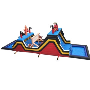 Thương mại lớn cướp biển chủ đề <span class=keywords><strong>Inflatable</strong></span> khóa học trở ngại với trượt cho trẻ em trò chơi <span class=keywords><strong>Inflatable</strong></span> trở ngại khóa học để bán - Product Image 1