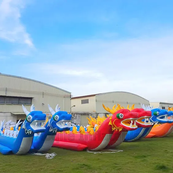 Water Inflatable Toys Crazy Water Banana Boat Extreme Sports Inflatable Towable Dragon Boat