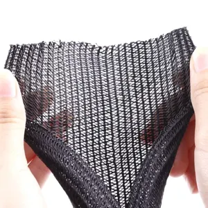 YUHUI Hot sell 12.5mm black Polyester flexible semi-rigid wrappable split braided tube