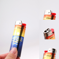Nouveau design 2026 – Briquet à gaz butane classique en plastique, jetable, rechargeable, durable, portable et sûr – Cadeaux promotionnels OEM