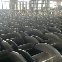 Poutre en alliage d'aluminium forgé de haute qualité Dia 21 "x 21" pour machine à tricoter Raschel Warp