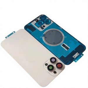 Verre arrière pour iPhone 15 Pro et 15 Pro Max, remplacement du verre arrière avec fonction d'alignement magnétique intégrée, coque arrière en verre - Product Image 1