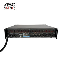 Amplificateur de puissance audio professionnel ASCSONIC ATP10000Q 4 canaux 10000 Watts avec alimentation PFC active