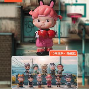 Authentique Heyone Iron Lane série boîte mystère fait à <span class=keywords><strong>la</strong></span> main ornement <span class=keywords><strong>de</strong></span> bureau <span class=keywords><strong>semaine</strong></span> temps poupée cadeau Surprise - Product Image 2