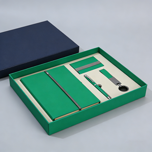 Set de Regalo Corporativo Personalizado, Cuaderno de Cuero de Tapa Dura de Lujo, Kits Ejecutivos, Regalo Promocional Empresarial con Caja, Regalo Conmemorativo - Product Image 3