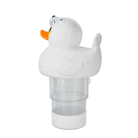 Porte-comprimés de chlore en vinyle plastique en forme de phoque mignon pour spa et piscine