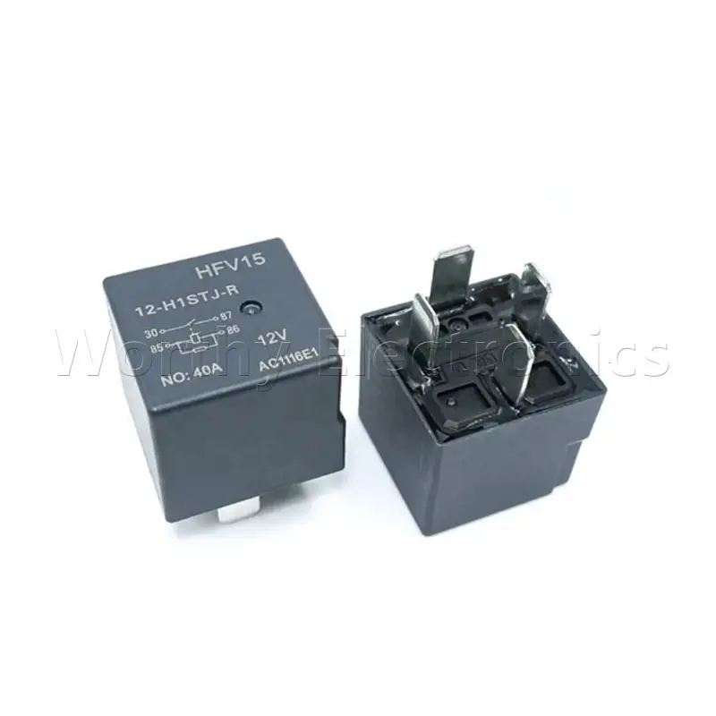 Composant électronique relais automobile 12VDC 40A 5PIN DIP HFV15/12-H1STJ-R module relais