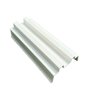 Système de culture hydroponique en gouttière pour substrat végétal, en PVC, pour serres agricoles multi-chapelles, pour la culture de tomates