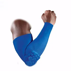 Honeycomb Design Armband Ellbogen Kniesc honer Unterstützung Basketball Atmungsaktive Fußball Sicherheit Sport Ellbogen polster Klammer schutz