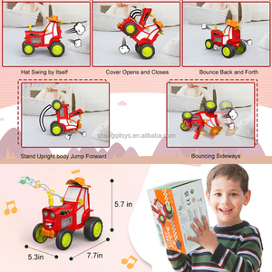 Giocattoli LK 1:18 nuova auto da ballo senza fili con musica a LED leggera a dondolo che rotolano pazzi giocattoli telecomandati per auto da salto - Product Image 3