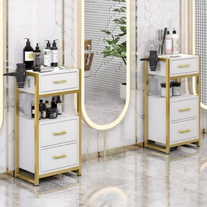 New Barbershop Cabinet Hair Salon Special Tool Car Hair Shop Shelf Tool Desk Hair Cart Small Cabinet - Product Image 2