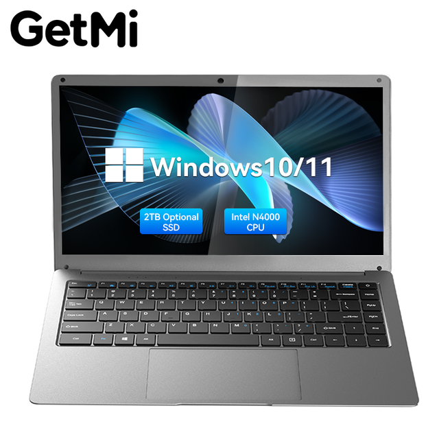 Best Selling 14.1'' Slim Laptop Celeron N3350 Ultrabook 6GB RAM 64GB Netbook Computer