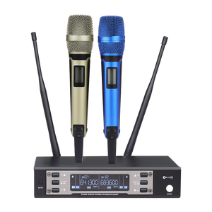 EW135G4 SKM9000 système de 2 canaux double Microphone sans fil Uhf performant pour la scène - Product Image 1