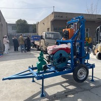 Ventes directes d'usine dreel machines 150m plate-forme de forage de puits d'eau plate-forme de forage de puits profonds adaptée aux fermes de construction