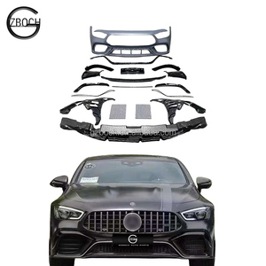 Pièces automobiles pour <span class=keywords><strong>Mercedes</strong></span> GT50 GT53 modifier <span class=keywords><strong>GT63</strong></span> AMG kit carrosserie pare-chocs avant assemblage - Product Image 1