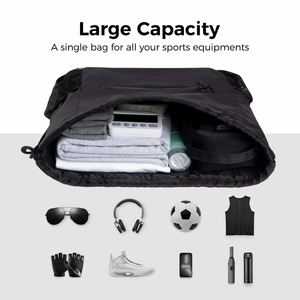 Best Selling New Design Backpack Drawstring Shop Pocket Men Women Bags With Waterproof Zipper Pocket and <b>Water</b> <b>Bottle</b> Holder - Product Image 3