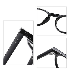 Occhiali da Computer Rotondi TR90 con Logo Personalizzato, Ultima Versione, Anti Luce Blu, Fotocromatici, Unisex per Ufficio e Lavoro - Product Image 4
