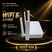 Routeur Fibre Optique F890L XPON ONT ONU WiFi 6 AX1800 Double Bande 2.4G 5G 4GE LAN pour FTTH FTTX