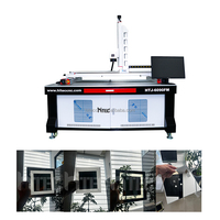 100W 120W miroir de salle de bain de refroidissement par eau 600*900mm taille de travail miroir Laser sablage Machine