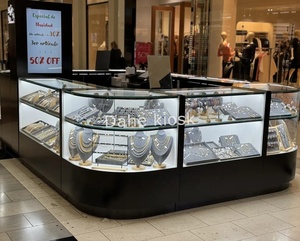 <span class=keywords><strong>Comprar</strong></span> quiosco de joyería para centro comercial, collar, Mostrador de exhibición de <span class=keywords><strong>cristal</strong></span> de diamante, escaparate de joyería, quioscos de joyería de lujo para Centro Comercial - Product Image 1
