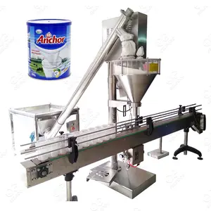 High Efficient Packing Dry Spice Milk Powder Bottle Weighing Filling Machine Price