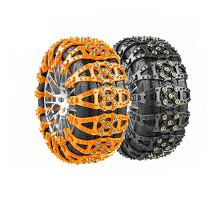 Cadenas de <span class=keywords><strong>Nieve</strong></span> Universales Antideslizantes de Goma <span class=keywords><strong>para</strong></span> Autos, Camionetas y SUVs <span class=keywords><strong>con</strong></span> Nueva Función de Ajuste Automático - Product Image 3