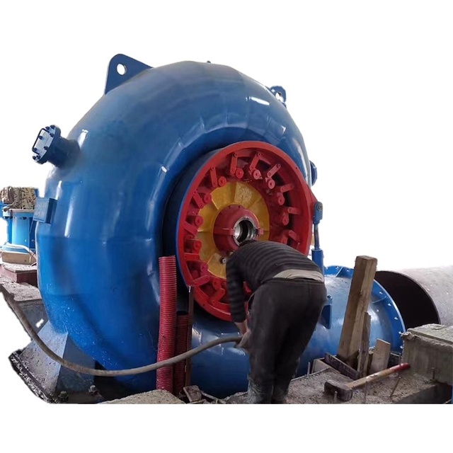 Micro Hydro Turbine Generator 500kw Stainless Steel Pelton Hydro Turbine Hydropower Generator
