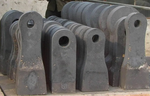 Máy nghiền búa thép mangan cao tấm hàm nhỏ cho đá mềm và khai thác quặng giả mạo bảo hành 1.5 năm 100kg - Product Image 6