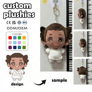 Fabricante de Juguetes de Peluche Personalizados con MOQ Bajo, Juguetes de Animales de Peluche, Gato Hada <span class=keywords><strong>Blanco</strong></span> Personalizado, Muñeco de Peluche Suave de Malla para Cumpleaños - Product Image 2