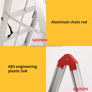 Di động khung nhôm 3/4/5 Bước mở rộng thang thanh thang có thể truy cập Chiều cao Telesteps chống trượt bàn đạp nhỏ gọn hộp thang - Product Image 4