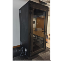Wee Pod : Cabine Acoustique Moderne et Écologique pour Bureaux et Hôtels – Idéale pour le Télétravail et la Communication Professionnelle